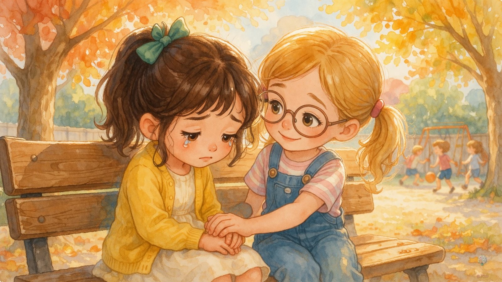 Clara mira a Martina con cariño y le dice que aquí compartir no es perder, es ganar